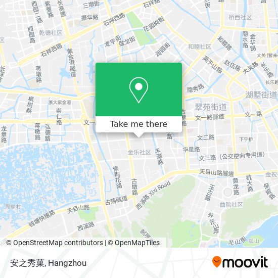 安之秀菓 map