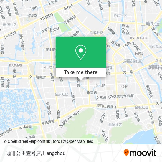 咖啡公主壹号店 map