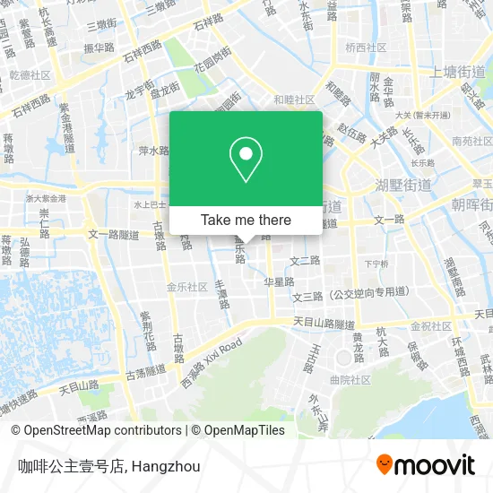 咖啡公主壹号店 map