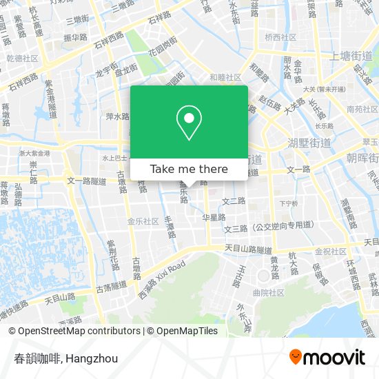 春韻咖啡 map