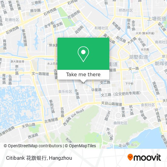Citibank 花旗银行 map