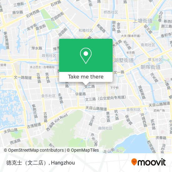 德克士（文二店） map