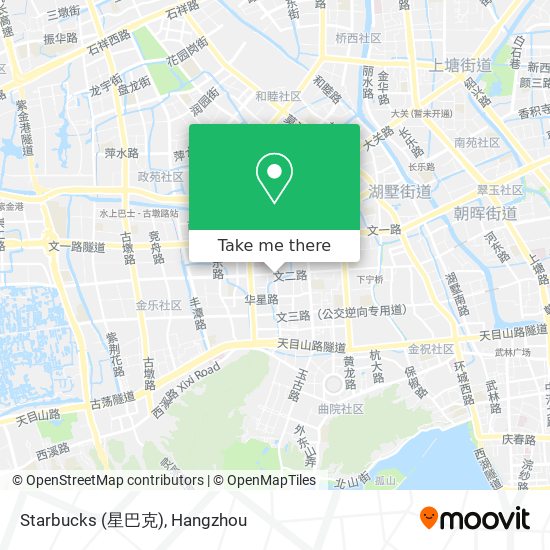 Starbucks (星巴克) map