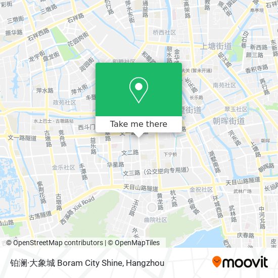 铂澜·大象城 Boram City Shine map
