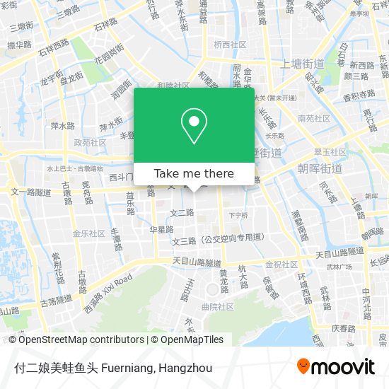 付二娘美蛙鱼头 Fuerniang map