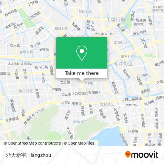 浙大新宇 map