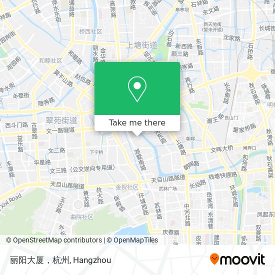 丽阳大厦，杭州 map