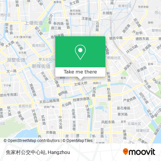 焦家村公交中心站 map