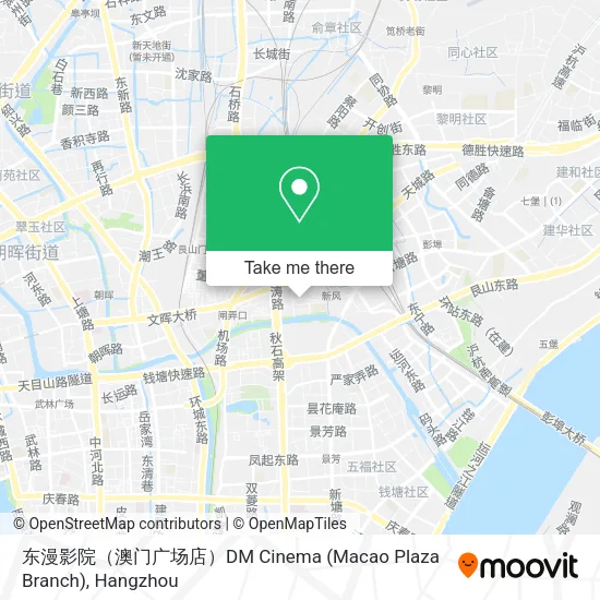 东漫影院（澳门广场店）DM Cinema (Macao Plaza Branch) map