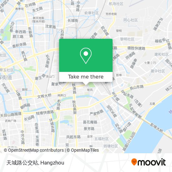 天城路公交站 map