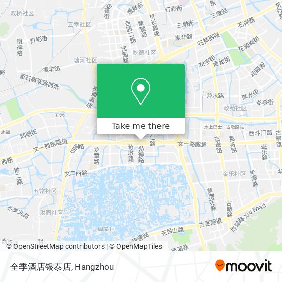 全季酒店银泰店 map