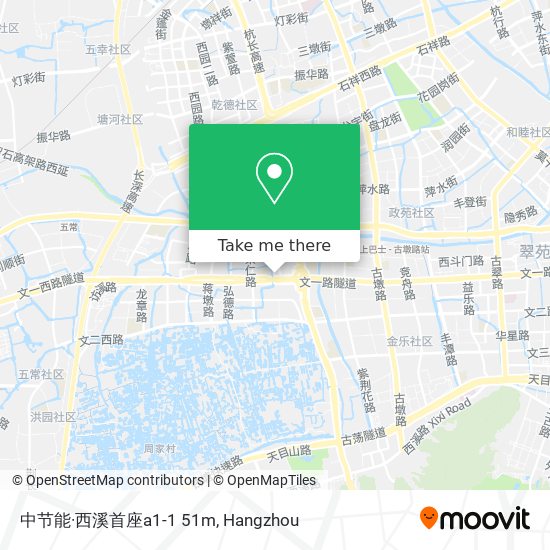 中节能·西溪首座a1-1 51m map