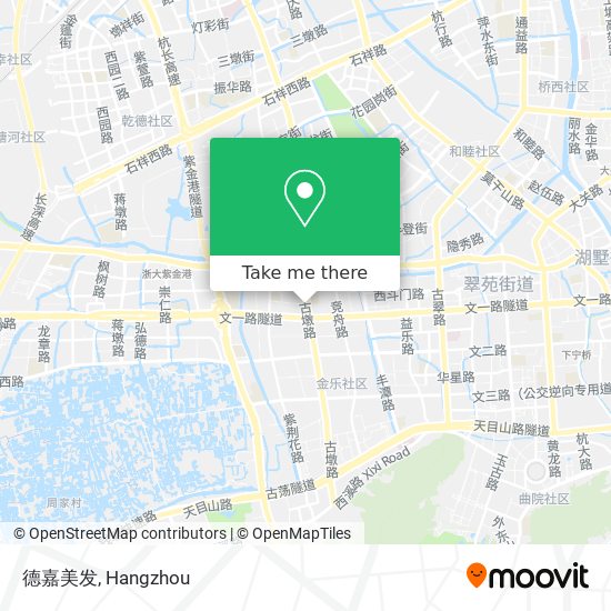 德嘉美发 map