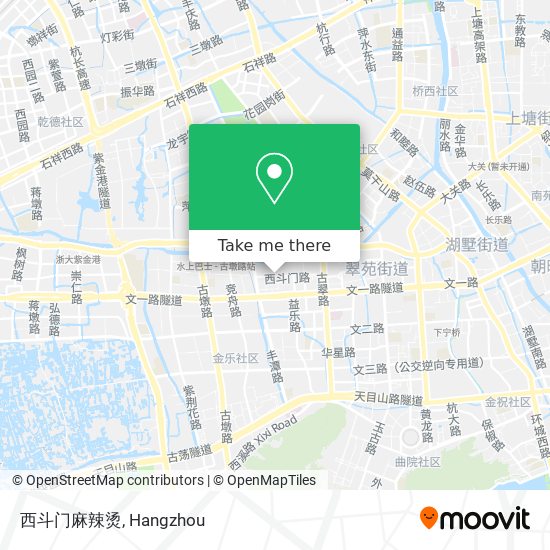 西斗门麻辣烫 map