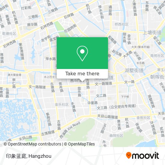 印象蓝庭 map