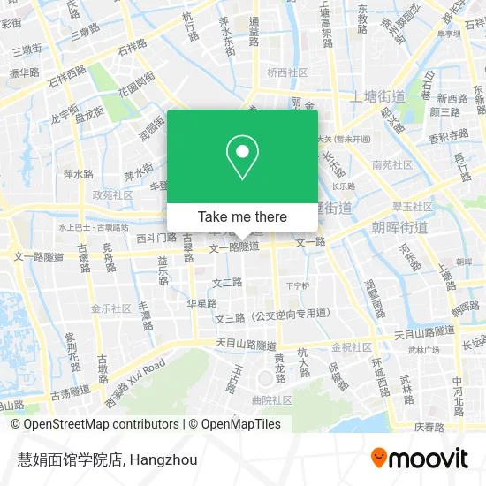慧娟面馆学院店 map