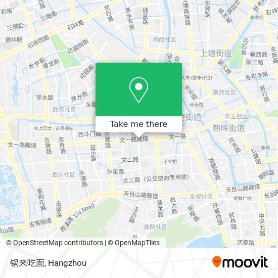锅来吃面 map