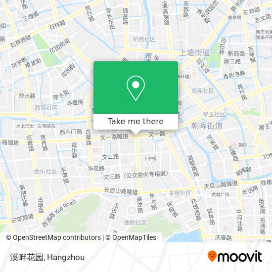 溪畔花园 map