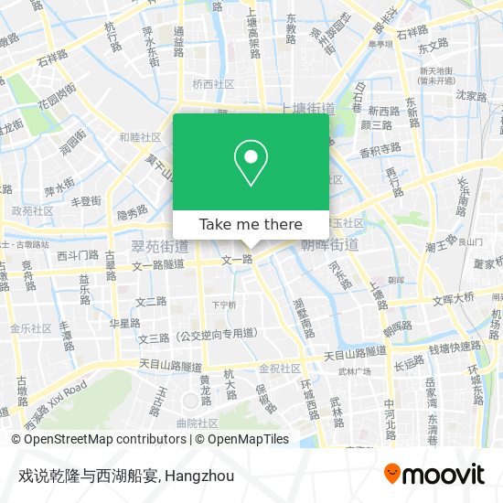 戏说乾隆与西湖船宴 map