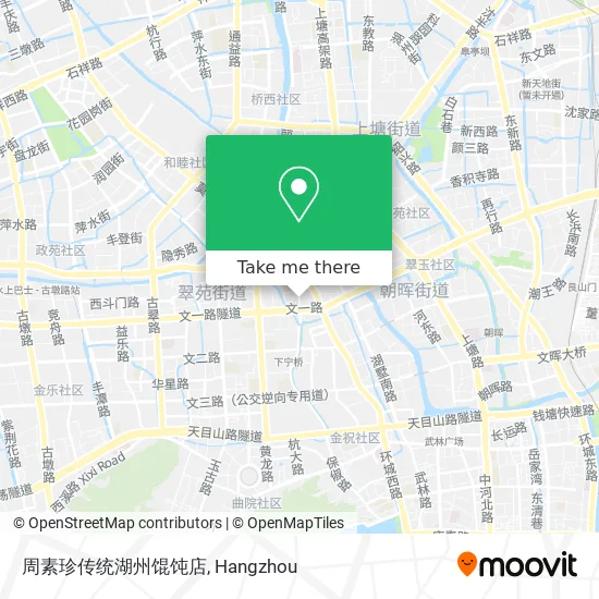 周素珍传统湖州馄饨店 map