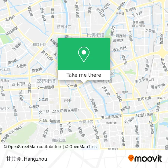 甘其食 map