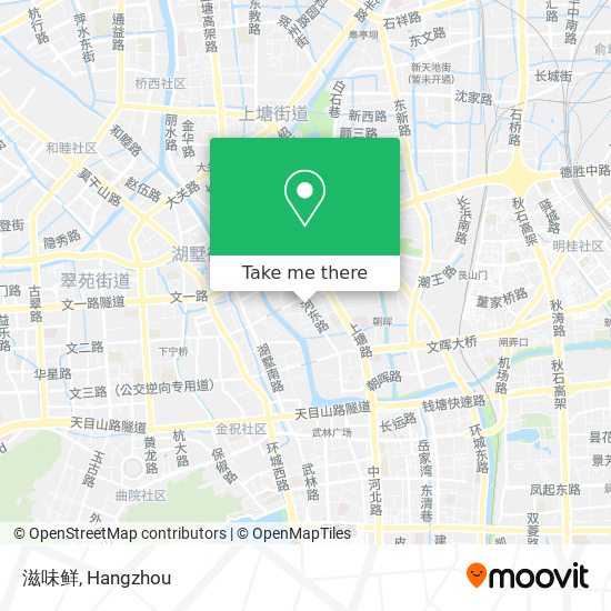 滋味鲜 map