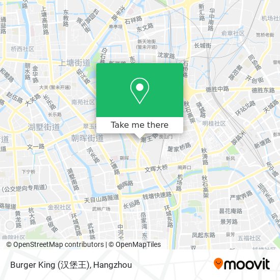 Burger King (汉堡王) map