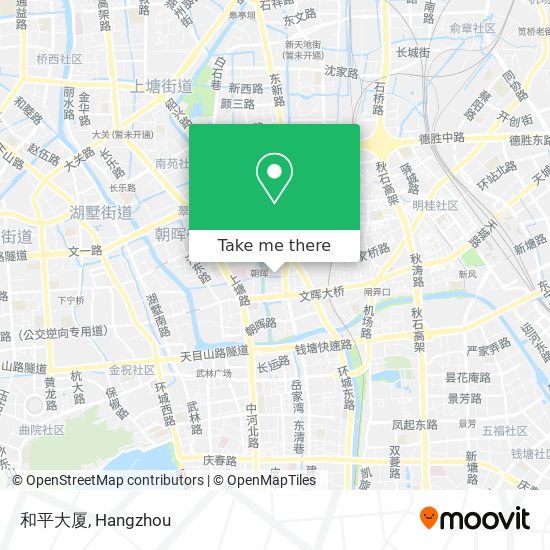 和平大厦 map