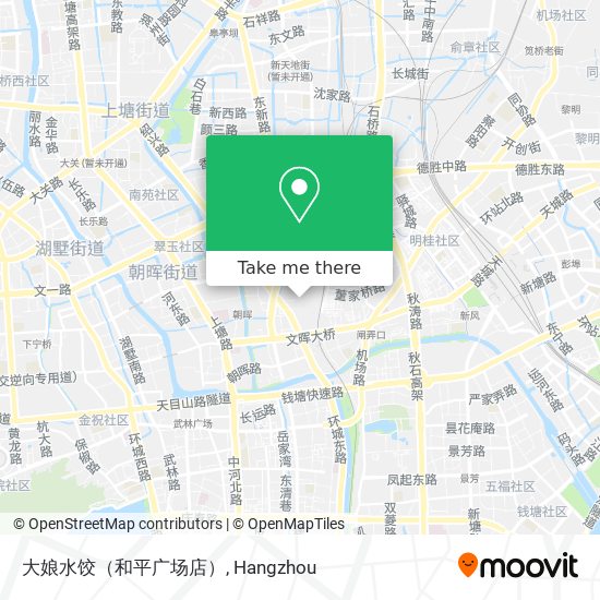 大娘水饺（和平广场店） map