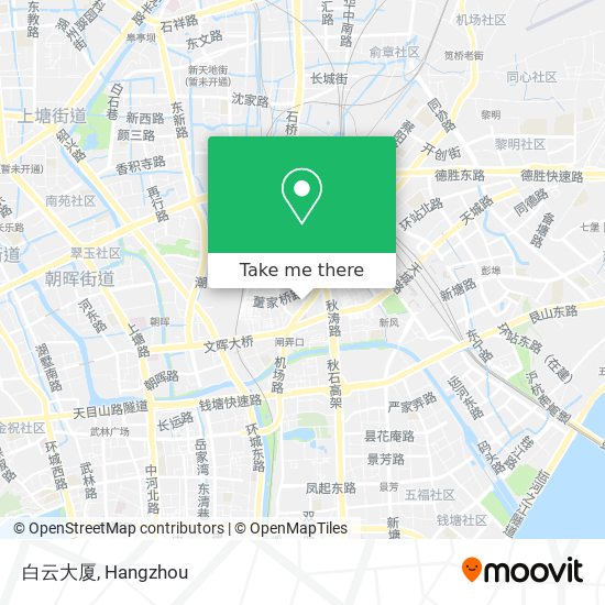 白云大厦 map