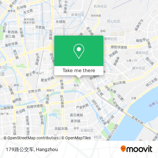 179路公交车 map