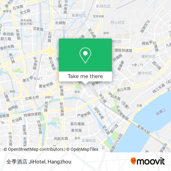 全季酒店 JiHotel map