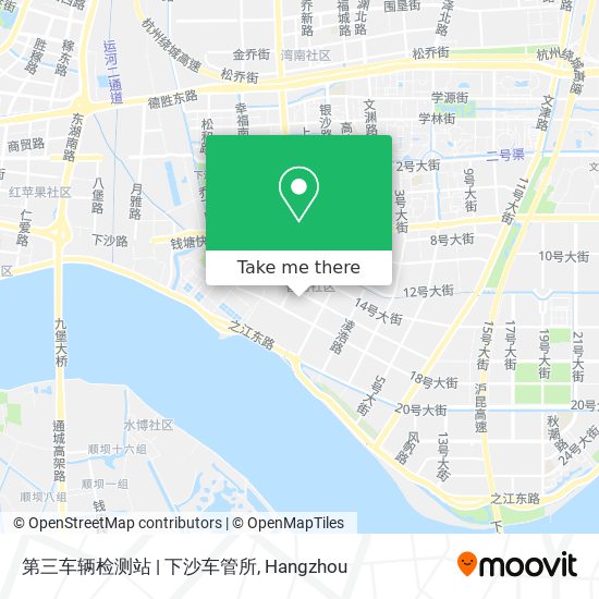 第三车辆检测站 | 下沙车管所 map