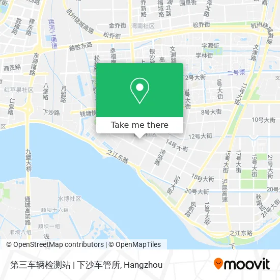 第三车辆检测站 | 下沙车管所 map