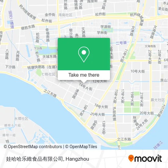 娃哈哈乐維食品有限公司 map