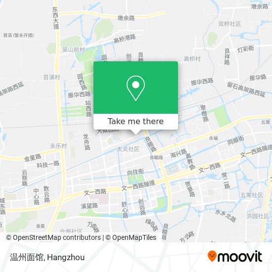 温州面馆 map