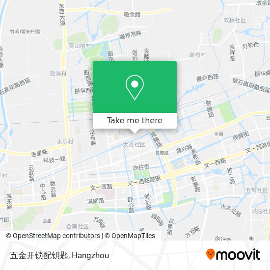 五金开锁配钥匙 map