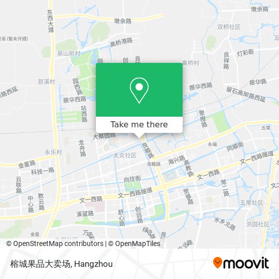 榕城果品大卖场 map