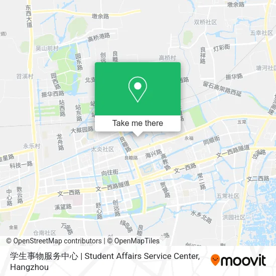 学生事物服务中心 | Student Affairs Service Center map