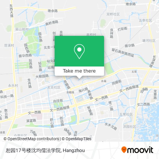 恕园17号楼沈均儒法学院 map