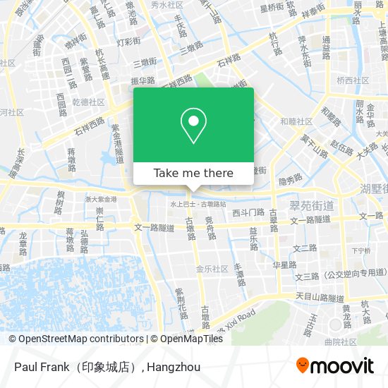 Paul Frank（印象城店） map