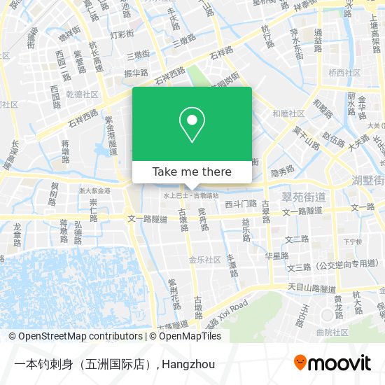 一本钓刺身（五洲国际店） map