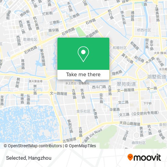 Selected map