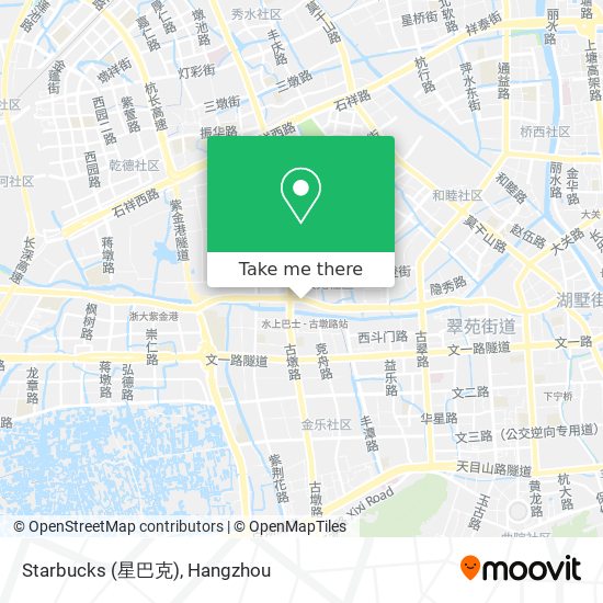 Starbucks (星巴克) map