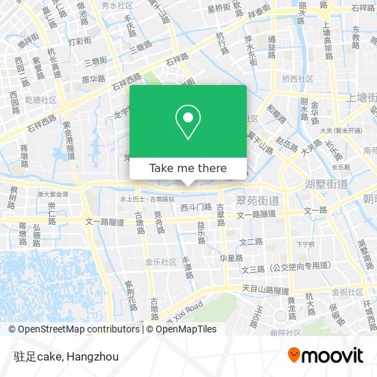 驻足cake map