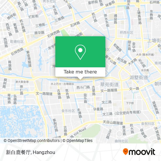 新白鹿餐厅 map
