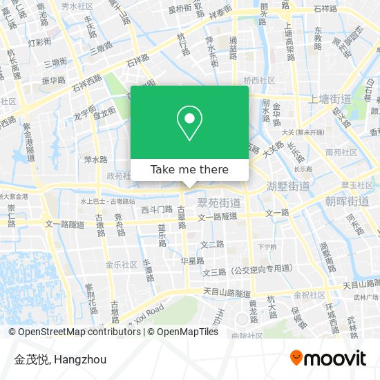 金茂悦 map