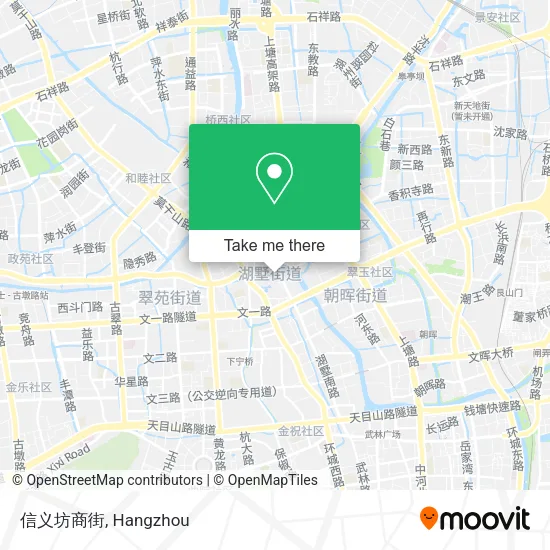 信义坊商街 map