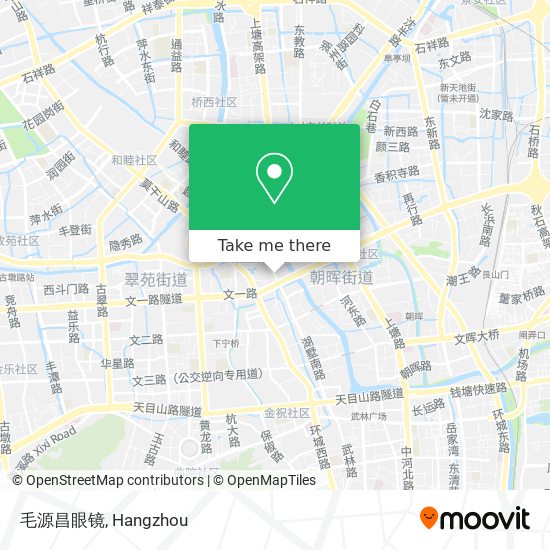 毛源昌眼镜 map