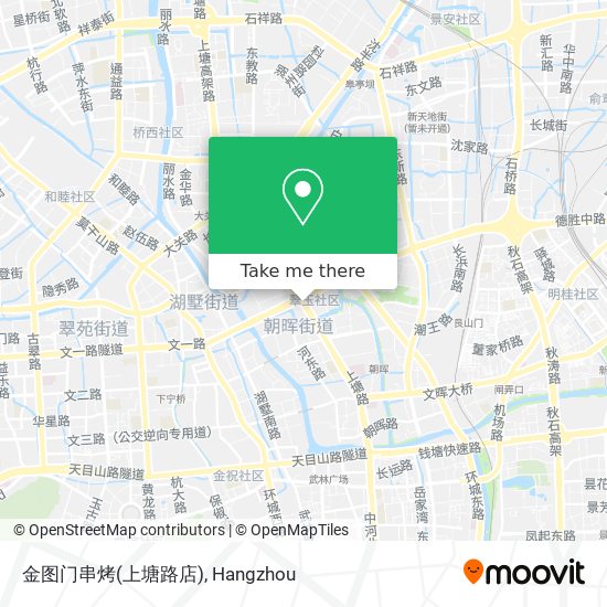 金图门串烤(上塘路店) map